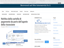 Tablet Screenshot of interservizisrl.it